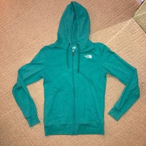 Full zip north face hoodie